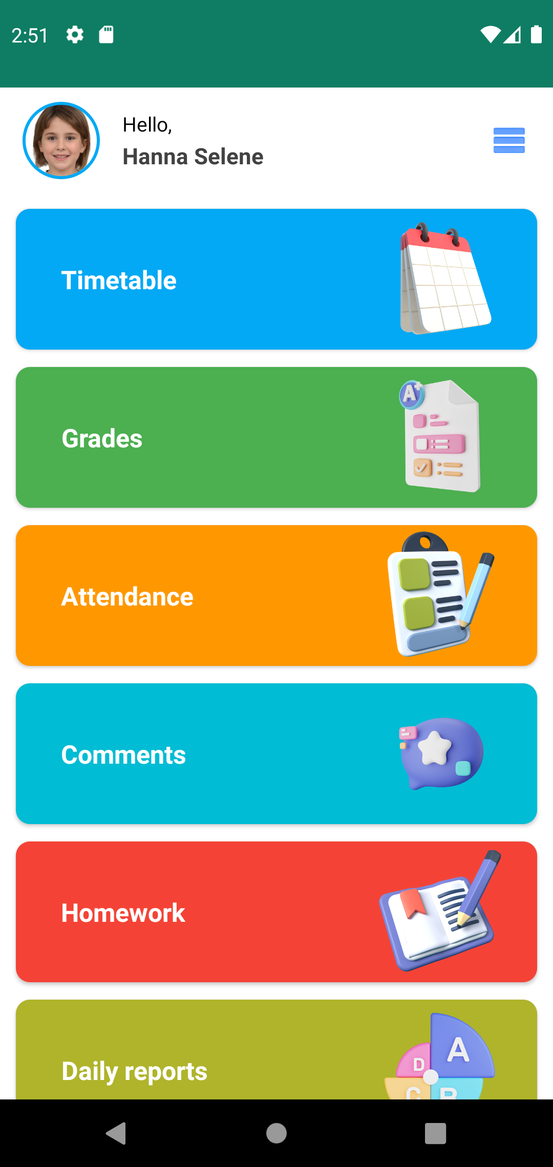 MyEducare Parent Dashboard